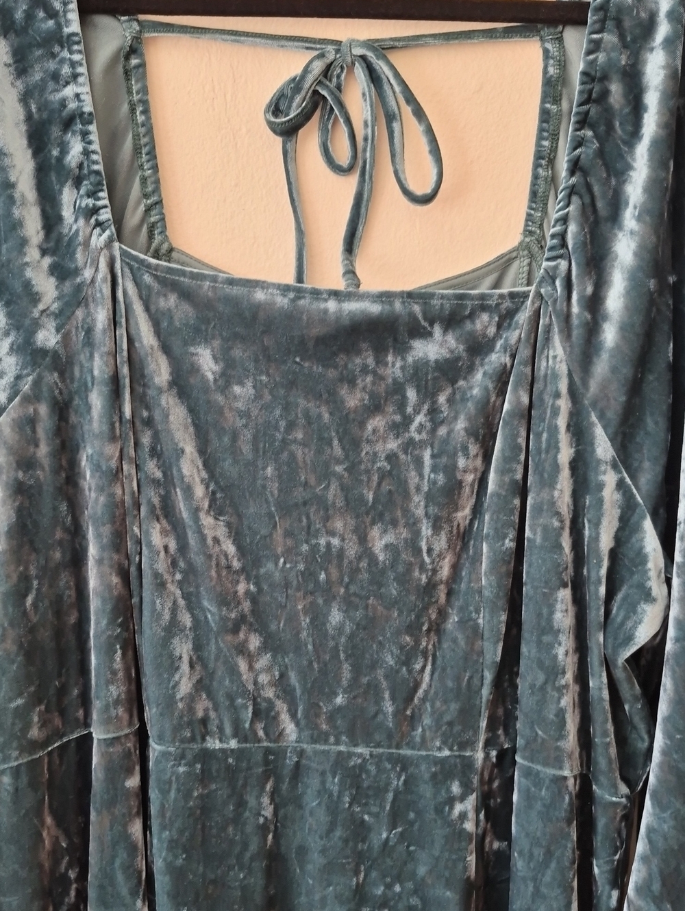 Ren Faire Dress Ava & Viv Crushed Velvet Medieval Cosplay Costume Long Sz 2X - Picture 7 of 16